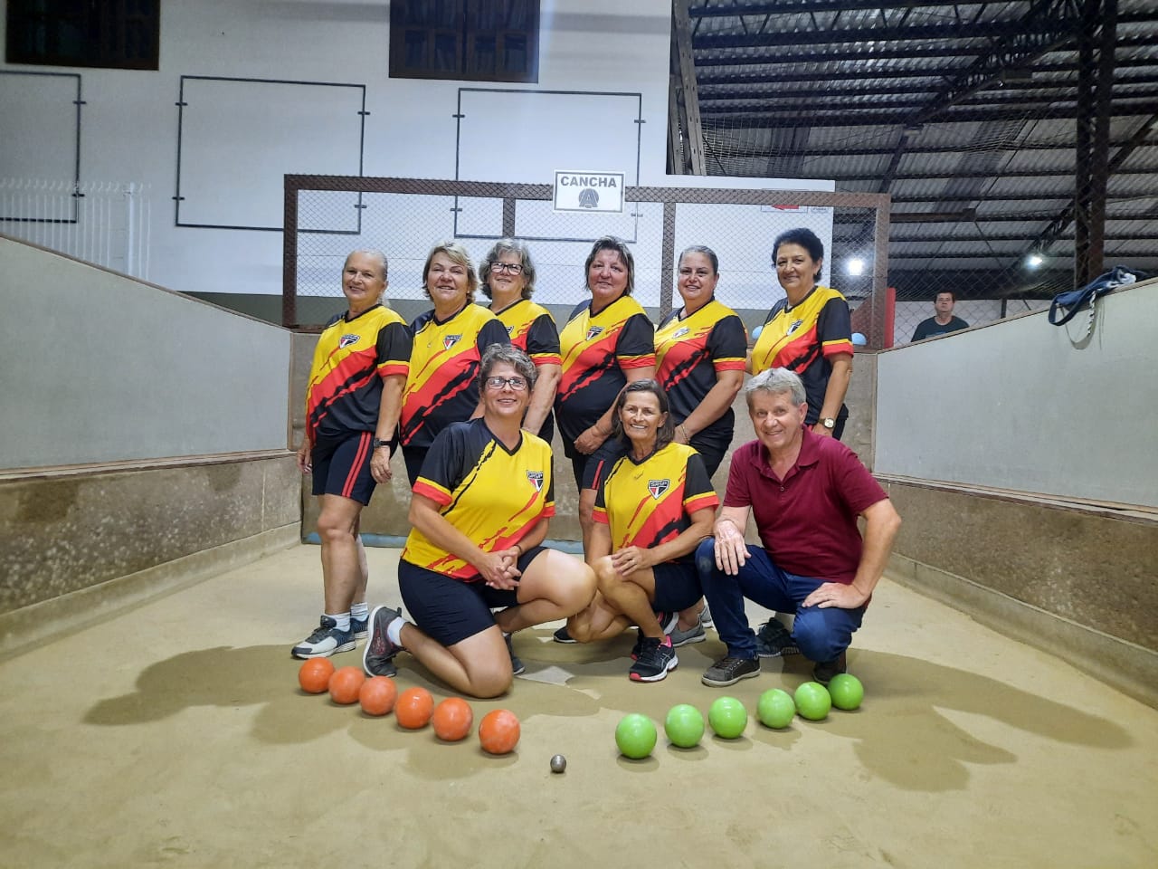 Na segunda rodada do Campeonato de Bocha Vale Tudo, Sociedade São Paulo é a única vencedora da noite