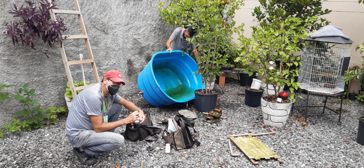 Ações de combate ao Aedes Aegypti foram realizadas no bairro Souza Cruz