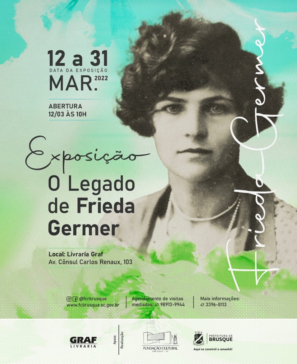 Fundação Cultural promove exposição “O Legado de Frieda Germer”
