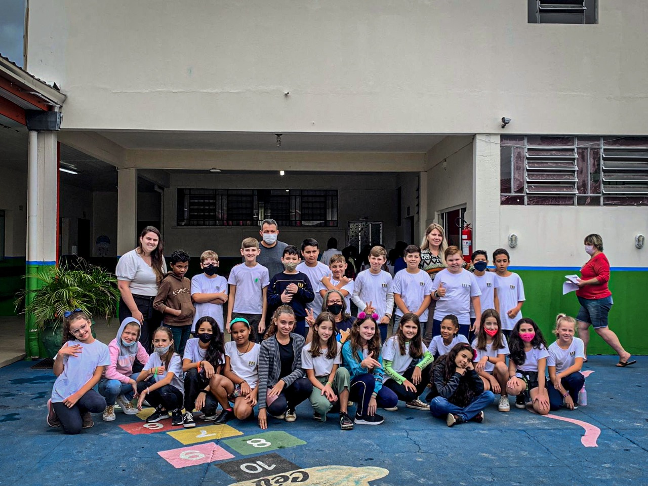 EEB Dom João Becker recebe Samae Brusque para aula sobre tratamento de água