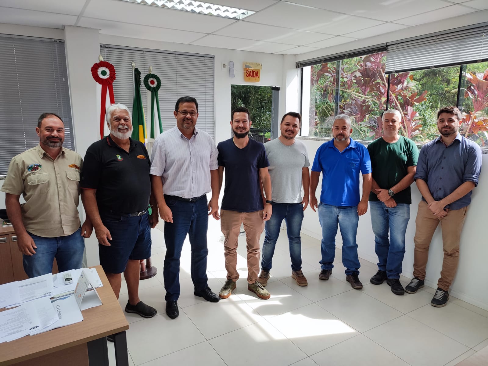 Samae recebe diretoria do Brusque Jeep Clube