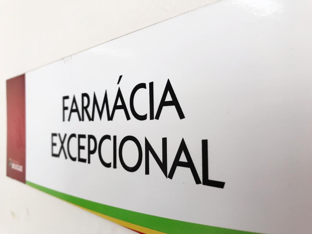 Farmácia Excepcional estará fechada na quarta-feira (04)