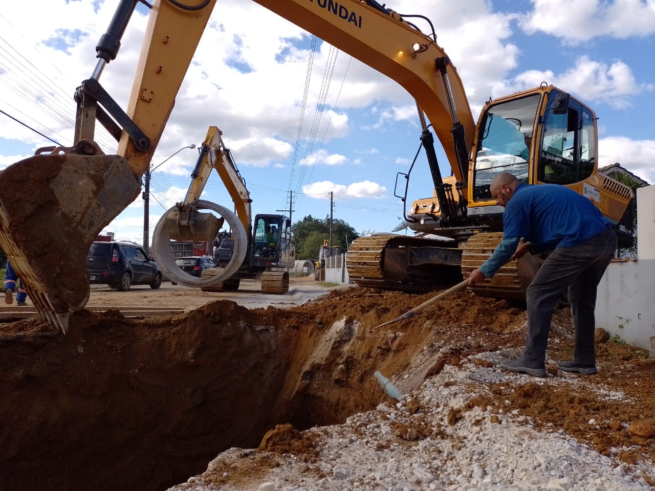 Confira as atividades da Secretaria de Obras esta semana (16 a 20)