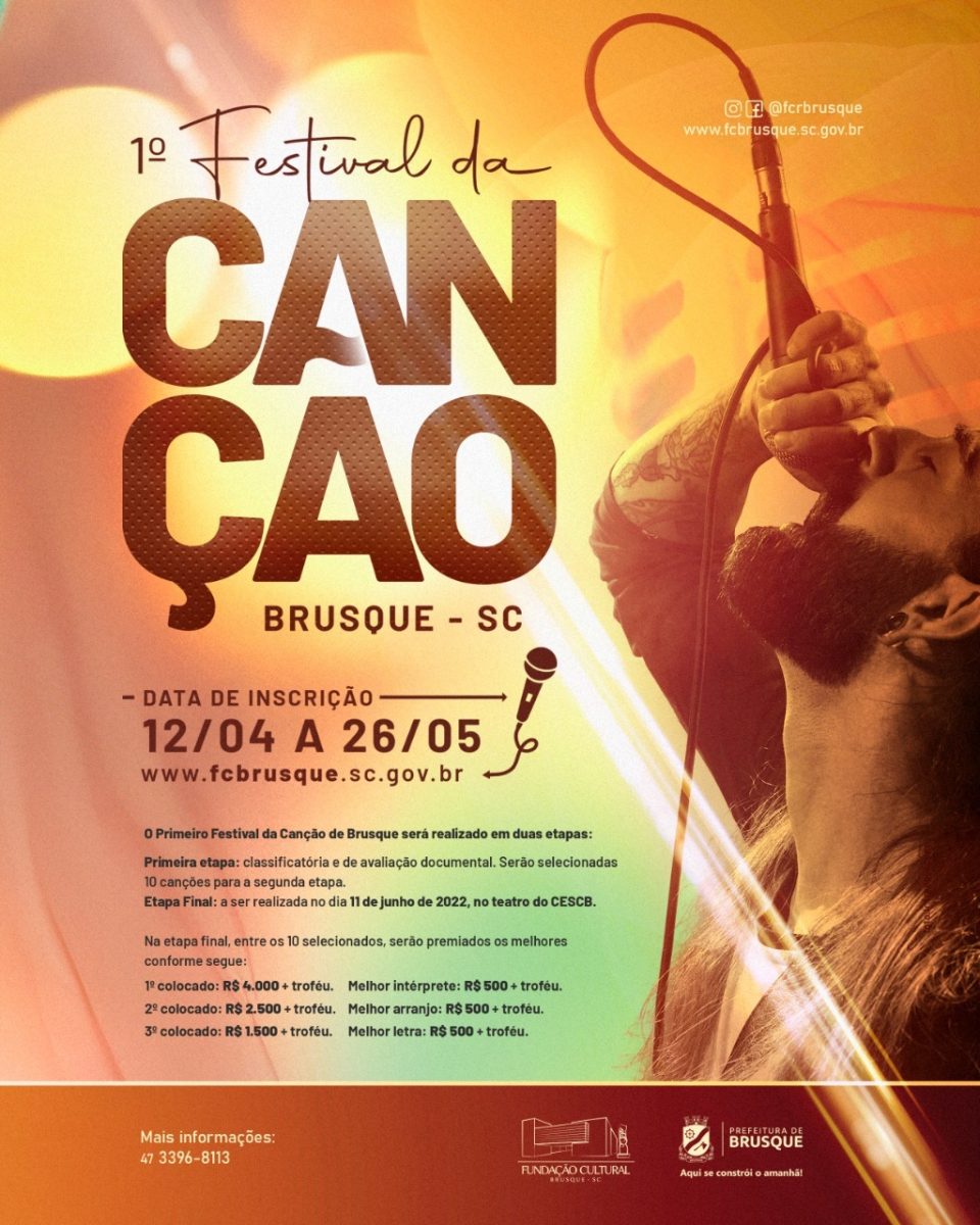 Últimos dias para a inscrição do Festival da Canção