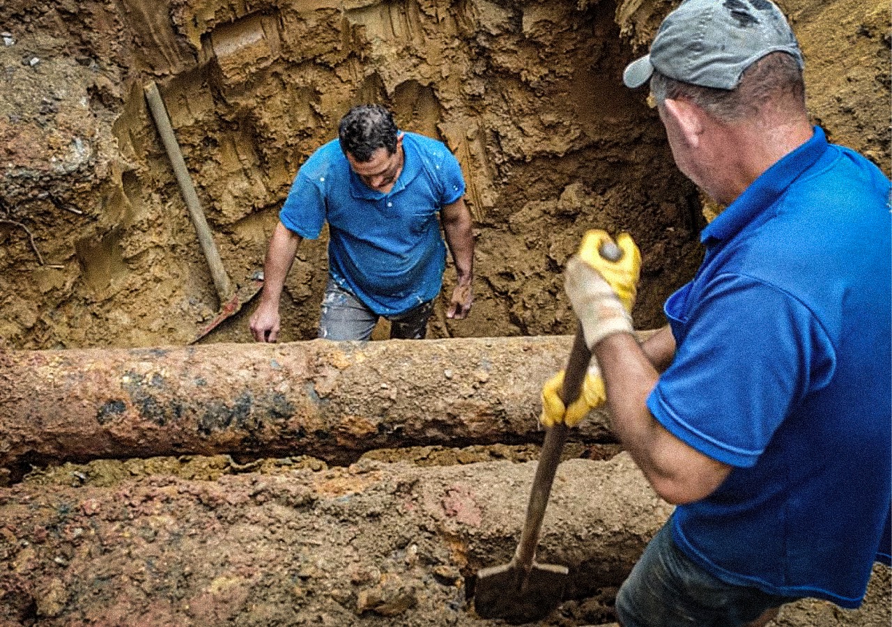 Samae acompanha de perto obras de drenagem na Santa Cruz