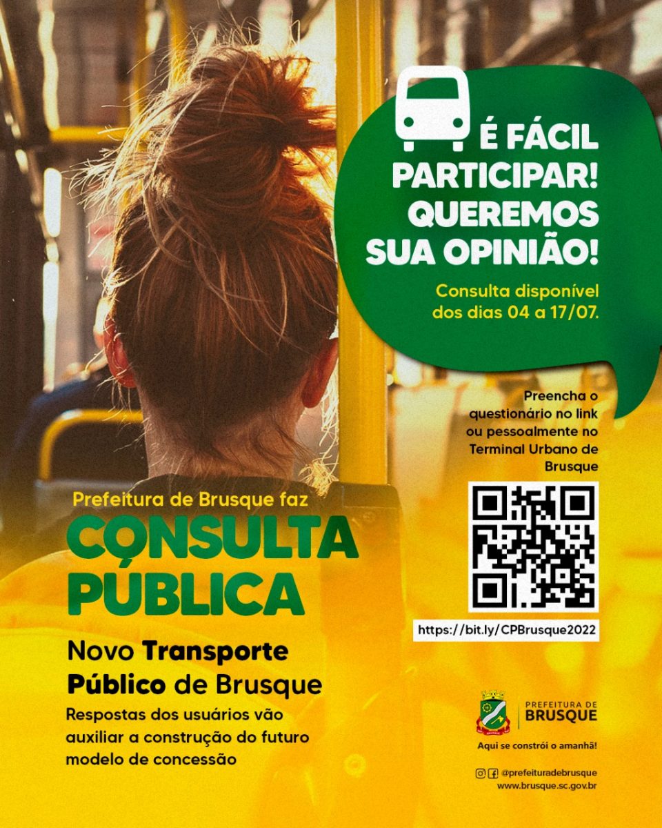 Prazo para participar da Consulta Pública sobre o transporte coletivo encerra domingo (17)