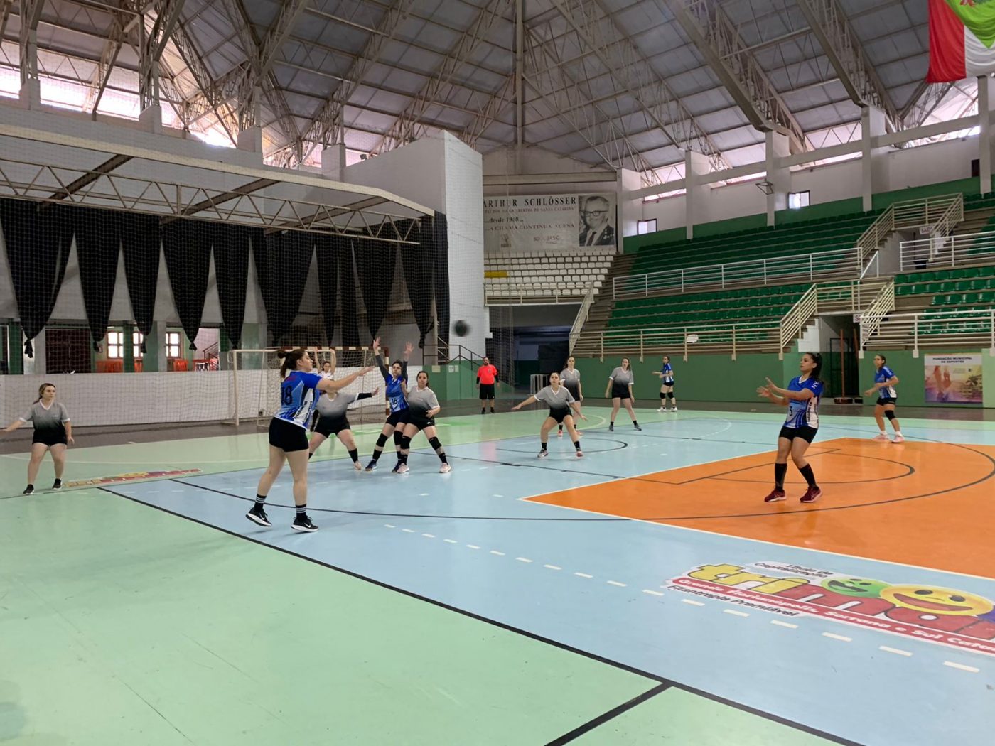 São Pedro é o grande campeão do handebol feminino dos Jogos Abertos Comunitários de Brusque