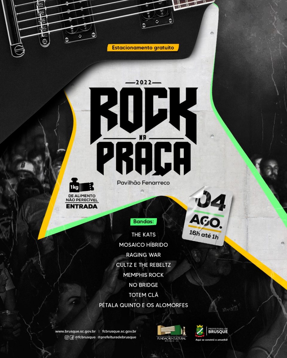 Conheça as bandas que subirão no palco do 21° Rock na Praça