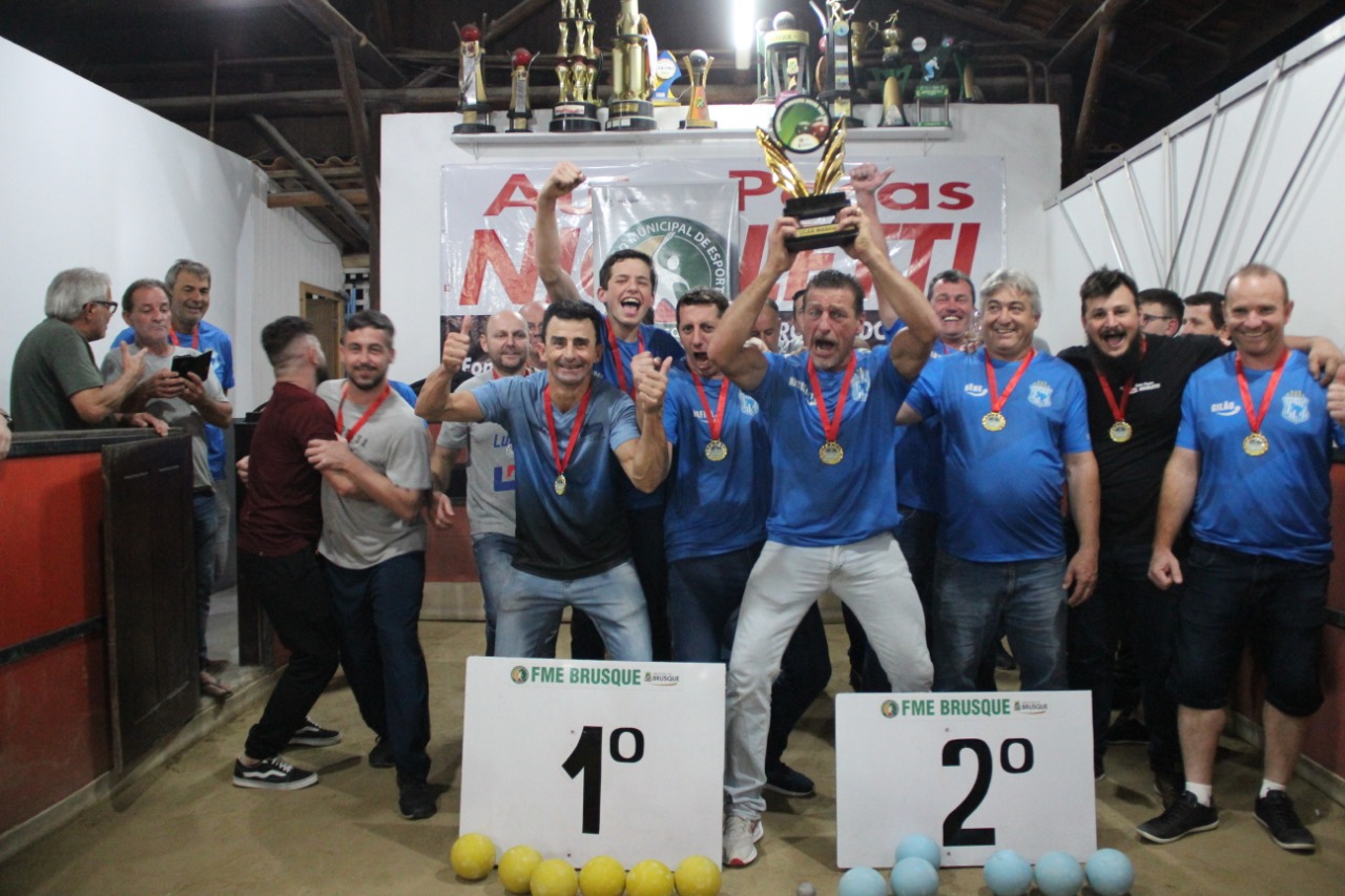 Auto Peças Nicoletti é eneacampeão do Campeonato Municipal de Bocha Vale Tudo Masculino