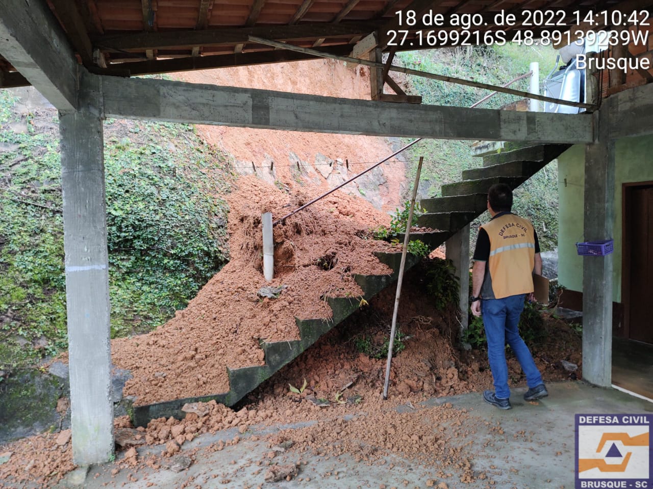 Defesa Civil atualiza projeção para pico do rio Itajaí Mirim