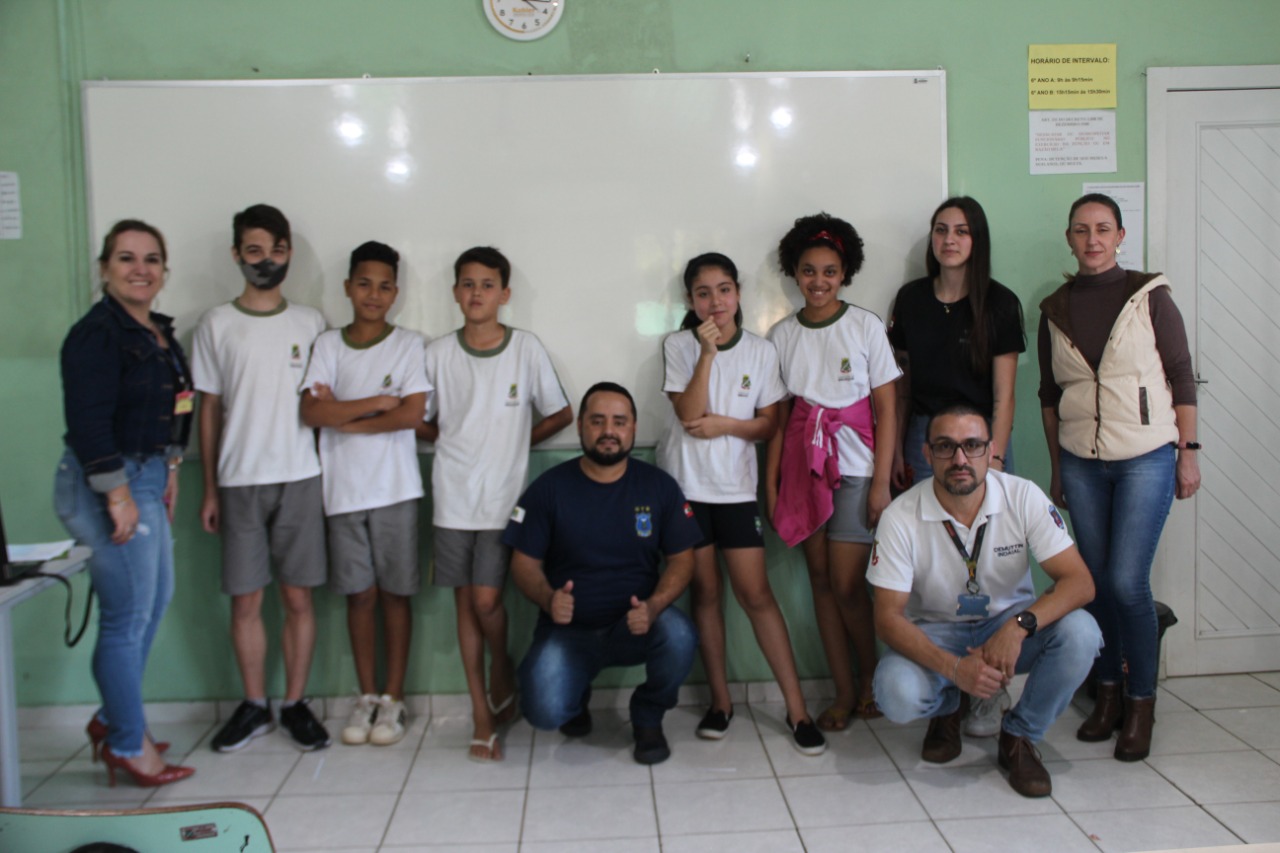 Programa para educação no trânsito, o Quiz, realiza mais uma etapa