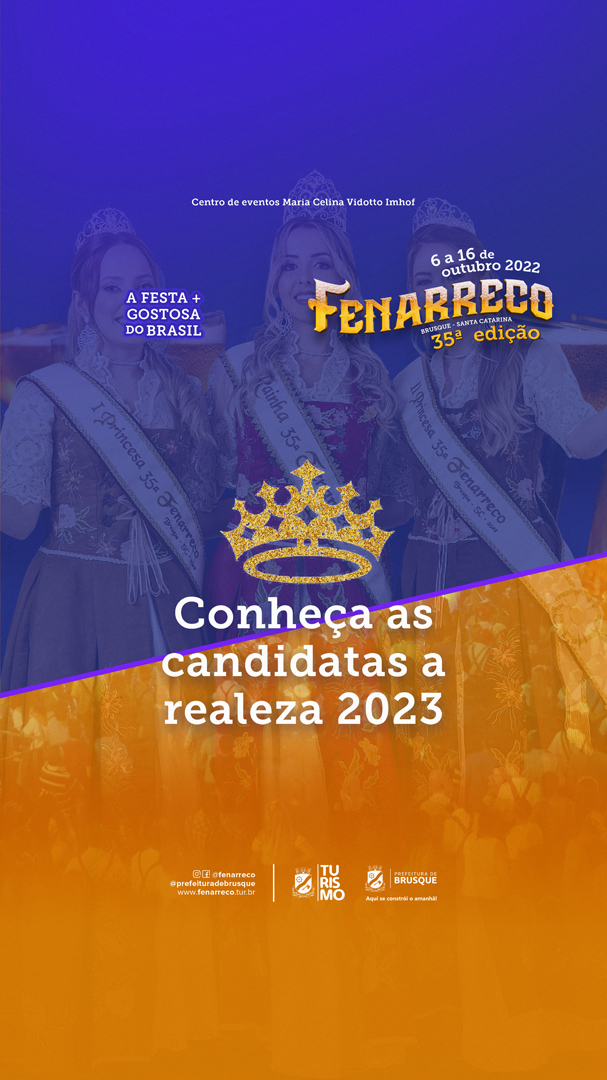 Conheça as candidatas a realeza da 36ª Fenarreco