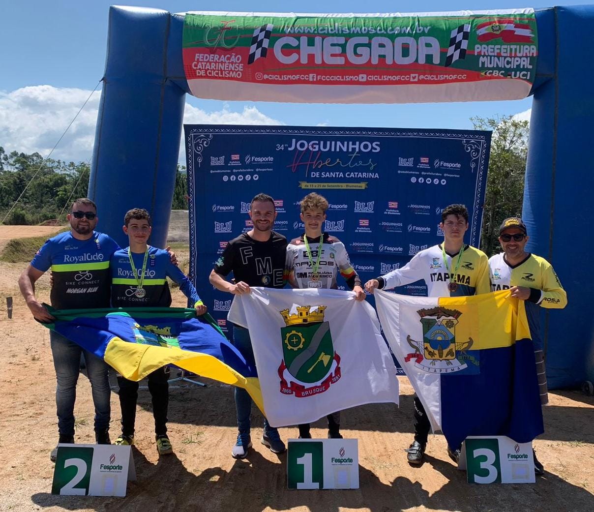 Atleta brusquense fatura ouro nos Joguinhos Abertos de Santa Catarina