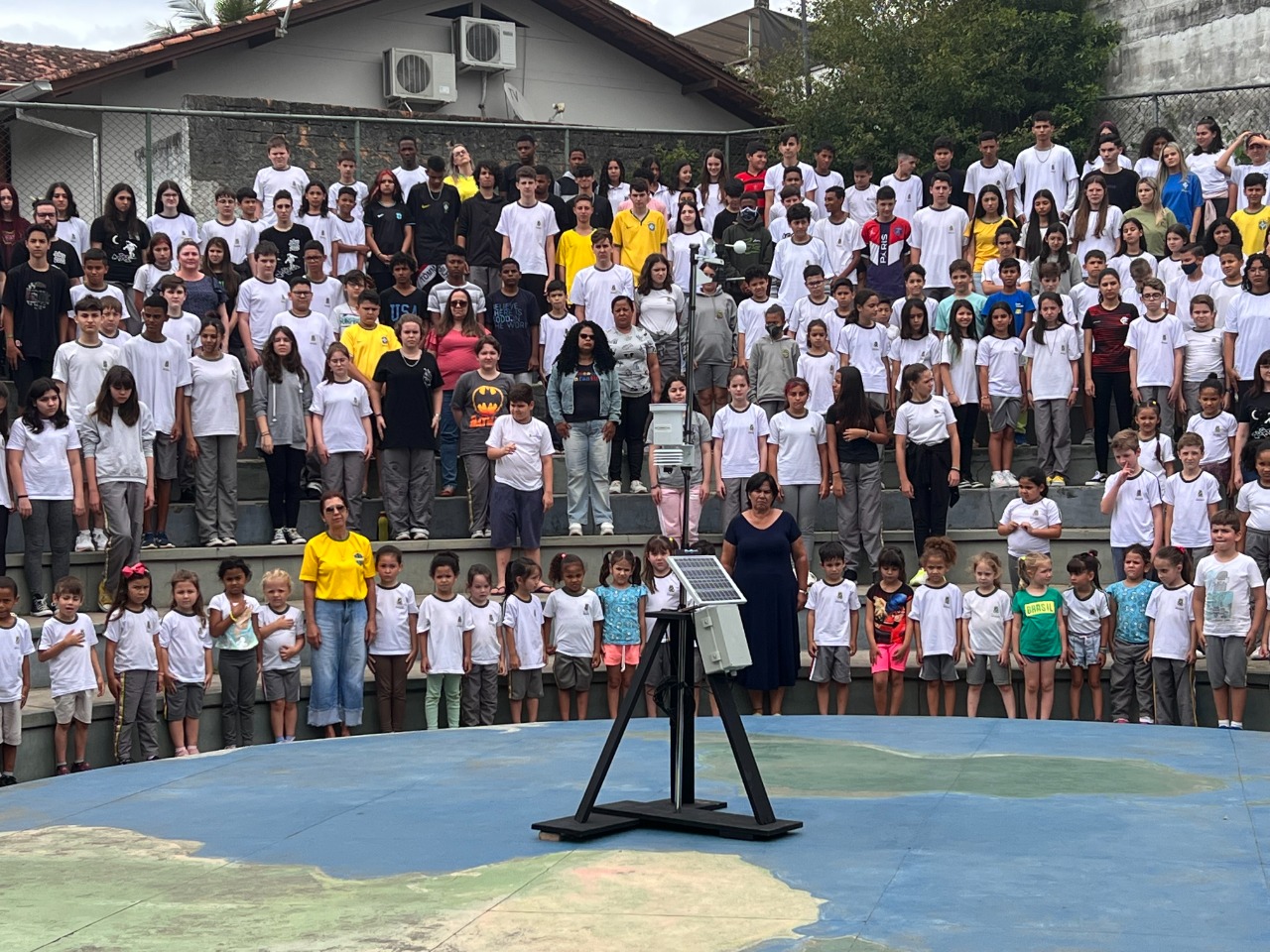 Secretaria de Educação inaugura primeira estação meteorológica na escola João Hassmann