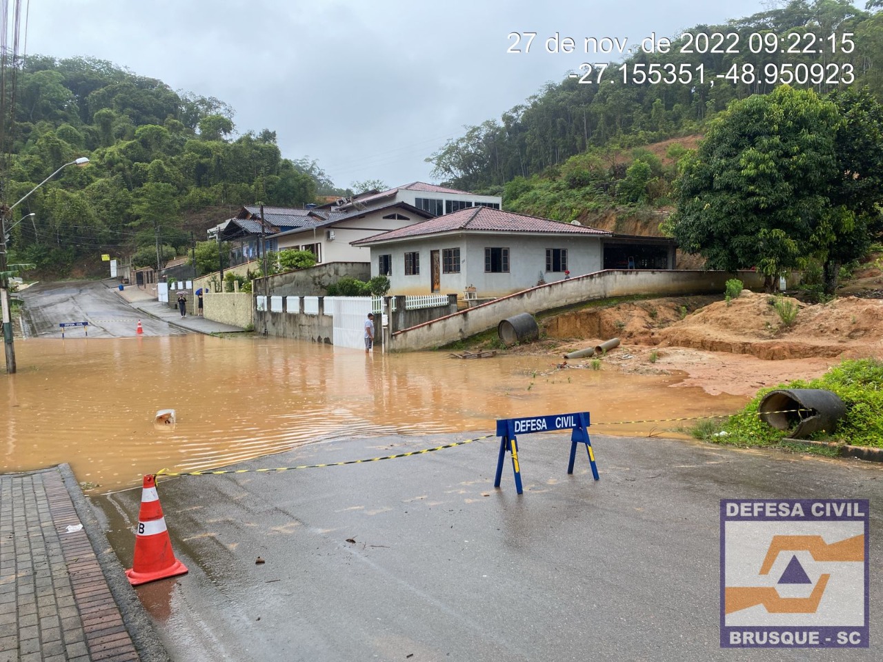 Defesa Civil registra sete ocorrências devido à chuva