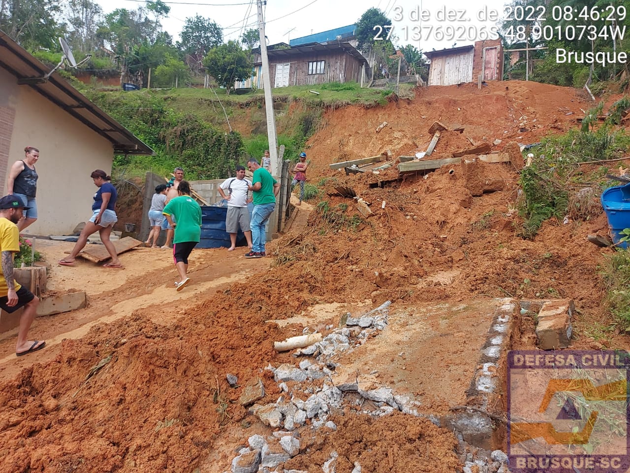 Prefeitura de Brusque divulga balanço das ações e novo Boletim da Defesa Civil