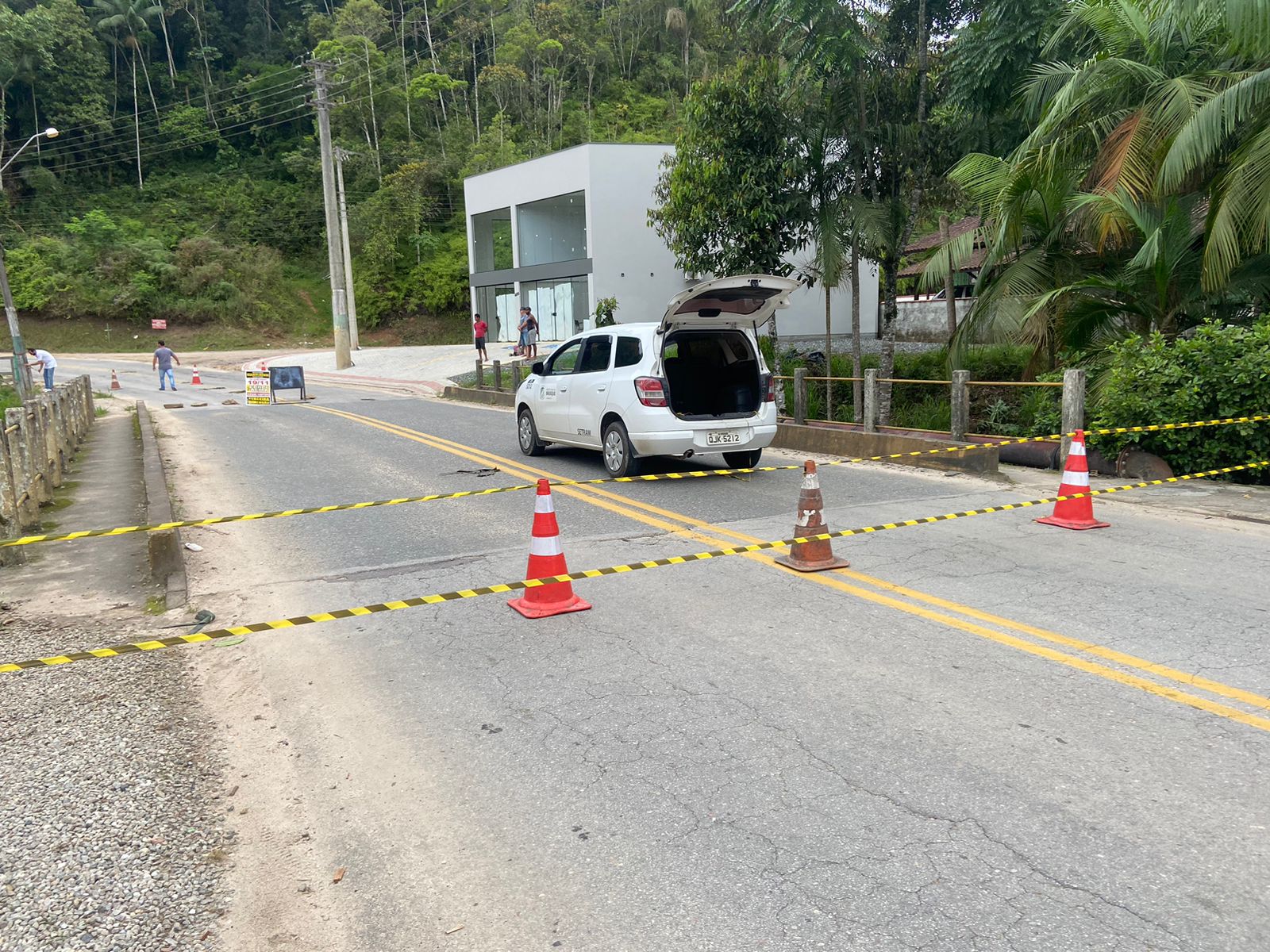 Ponte da Rua David Hort, no Dom Joaquim, fecha para manutenção