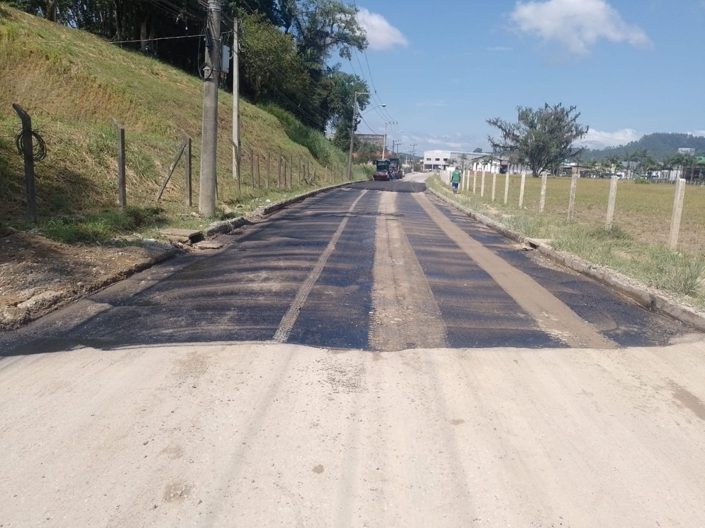 Ruas Joaquim Zucco e Itajaí recebem atenção da Secretaria de Obras