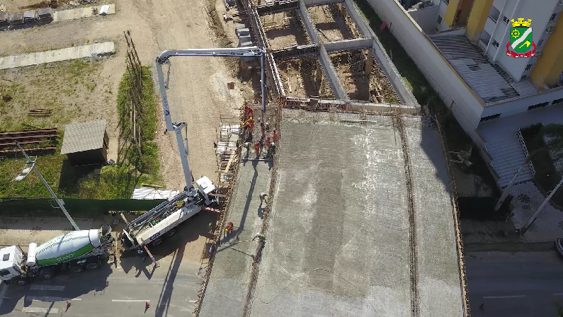 Obras da nova ponte do Centro