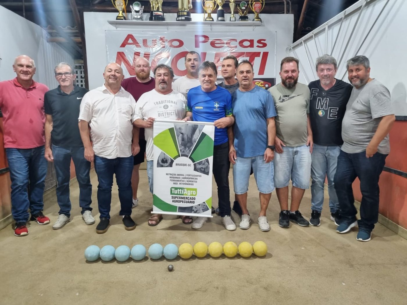 Dada a largada para o Campeonato Municipal de Bocha Vale Tudo – Troféu TuttiAgro