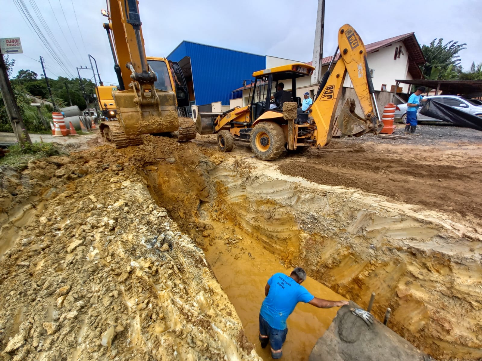 Confira o cronograma de ações Secretaria de Obras programadas para esta terça-feira (21)