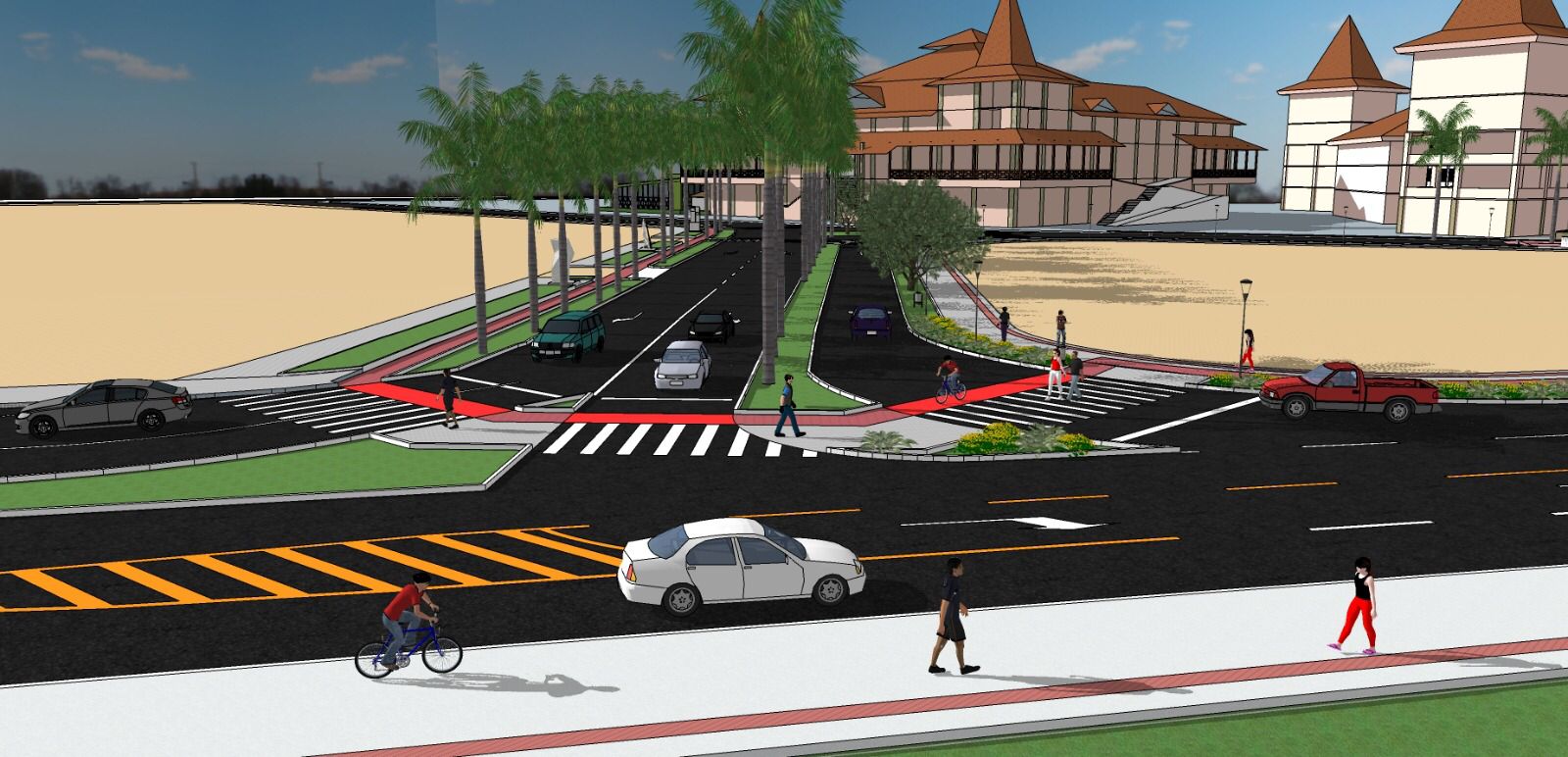 Prefeitura constrói novas vias de acesso para a rodovia Antônio Heil e Beira Rio