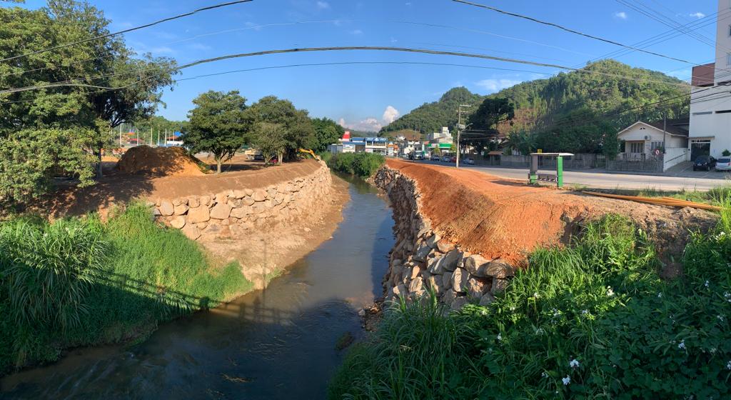 Finalizada obra de enrocamento da rua General Osório