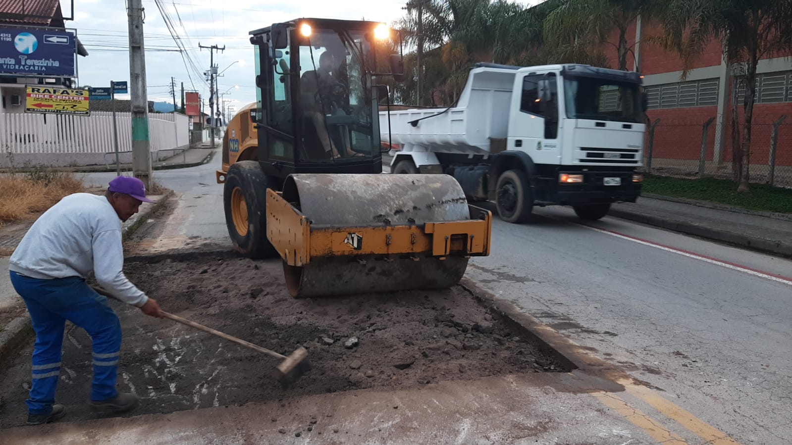 Confira as ações da Secretaria de Obras programadas para esta quinta-feira (11)