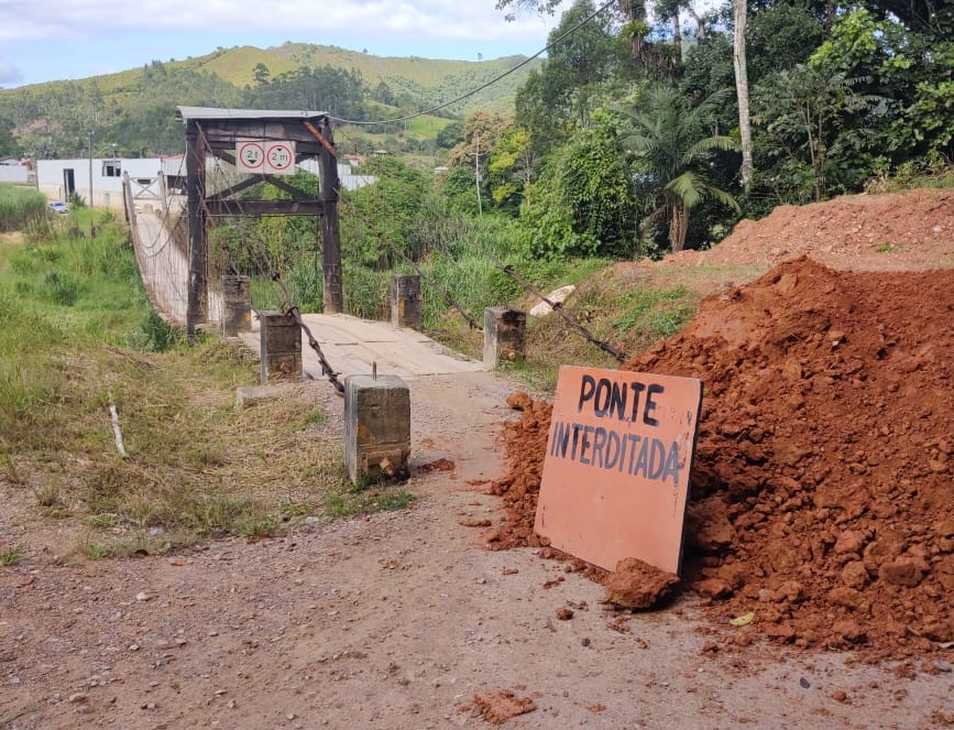 Ponte pênsil da Cristalina estará interditada para motocicletas a partir de segunda-feira (15)