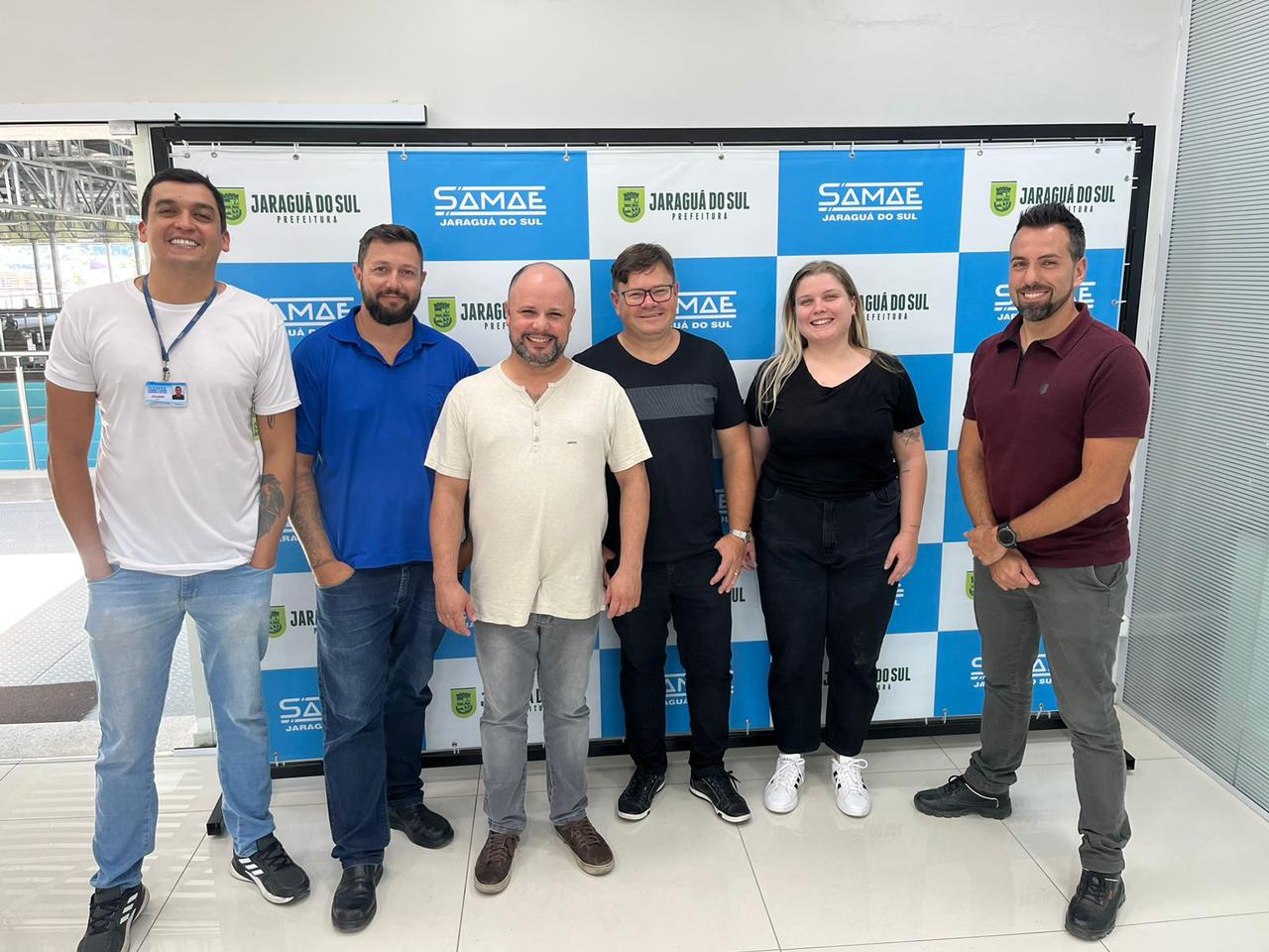 Samae de Brusque realiza visita técnica em Jaraguá do Sul