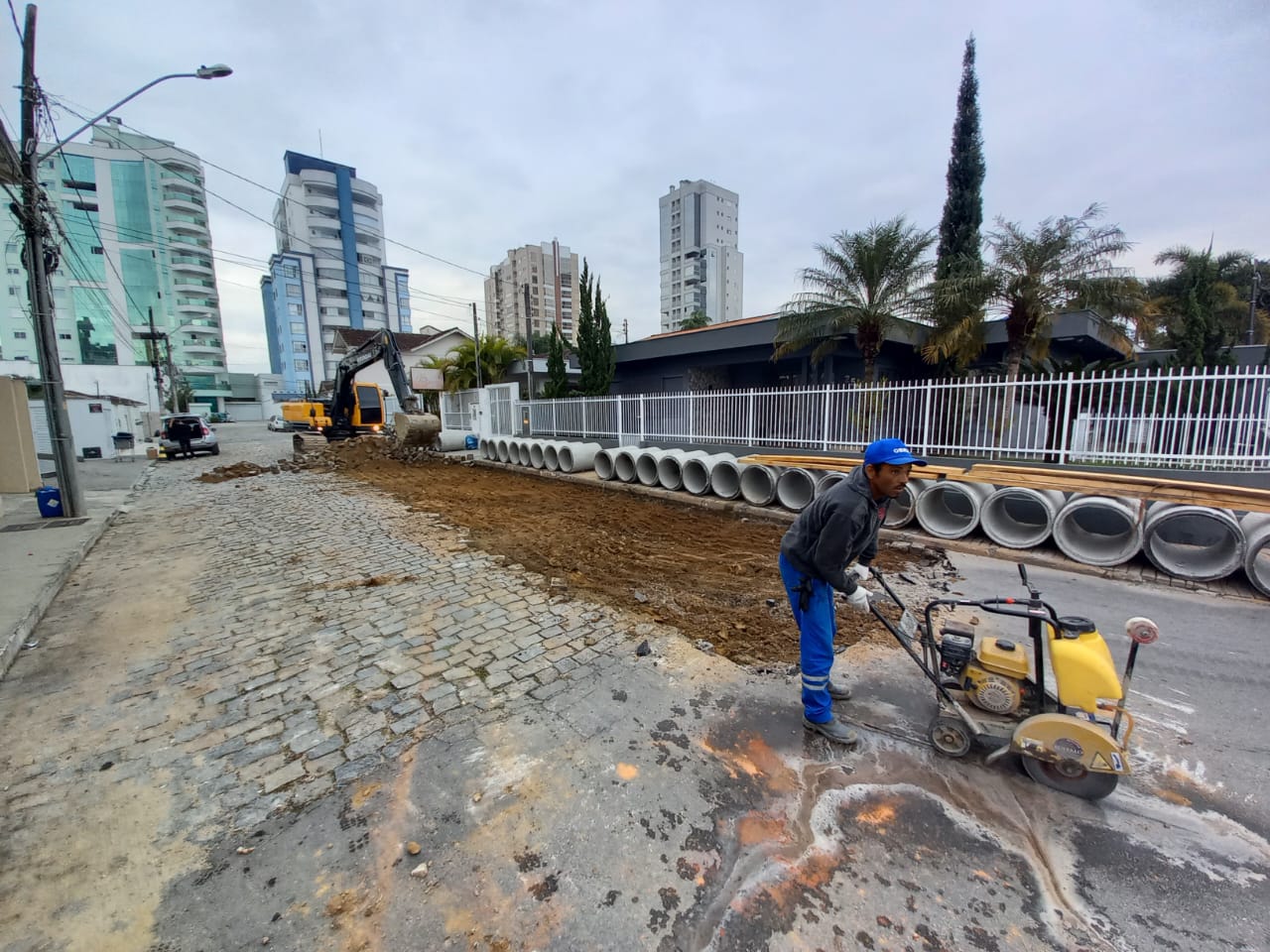 Confira as ações da Secretaria de Obras programadas para esta quinta-feira (22)