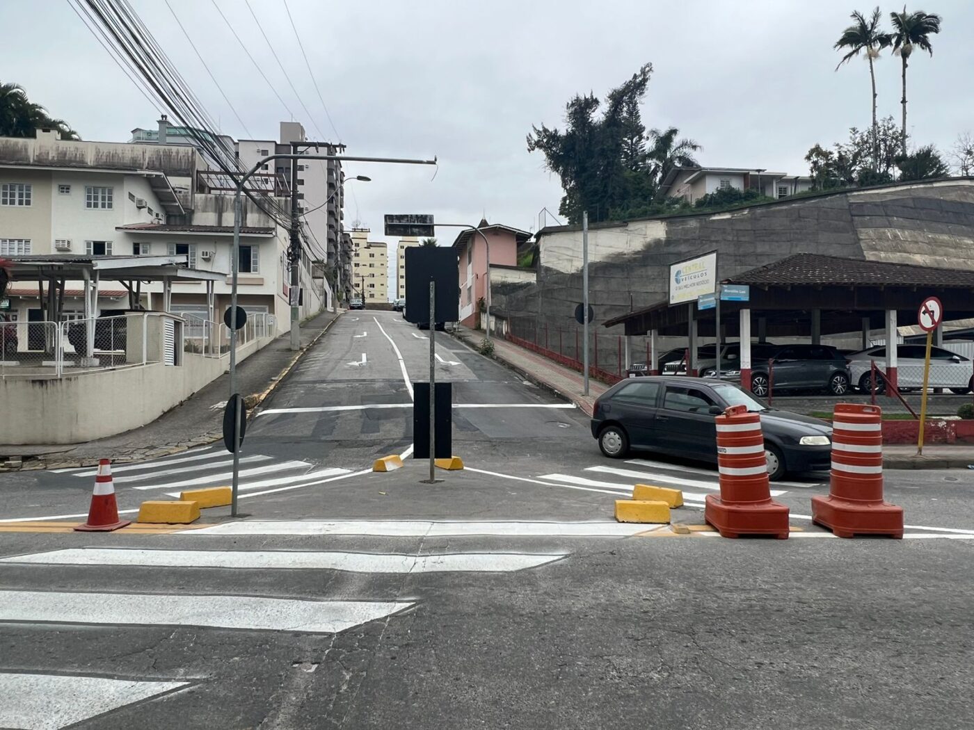 Mudanças no trânsito da rua Hercílio Luz surtem efeito positivo