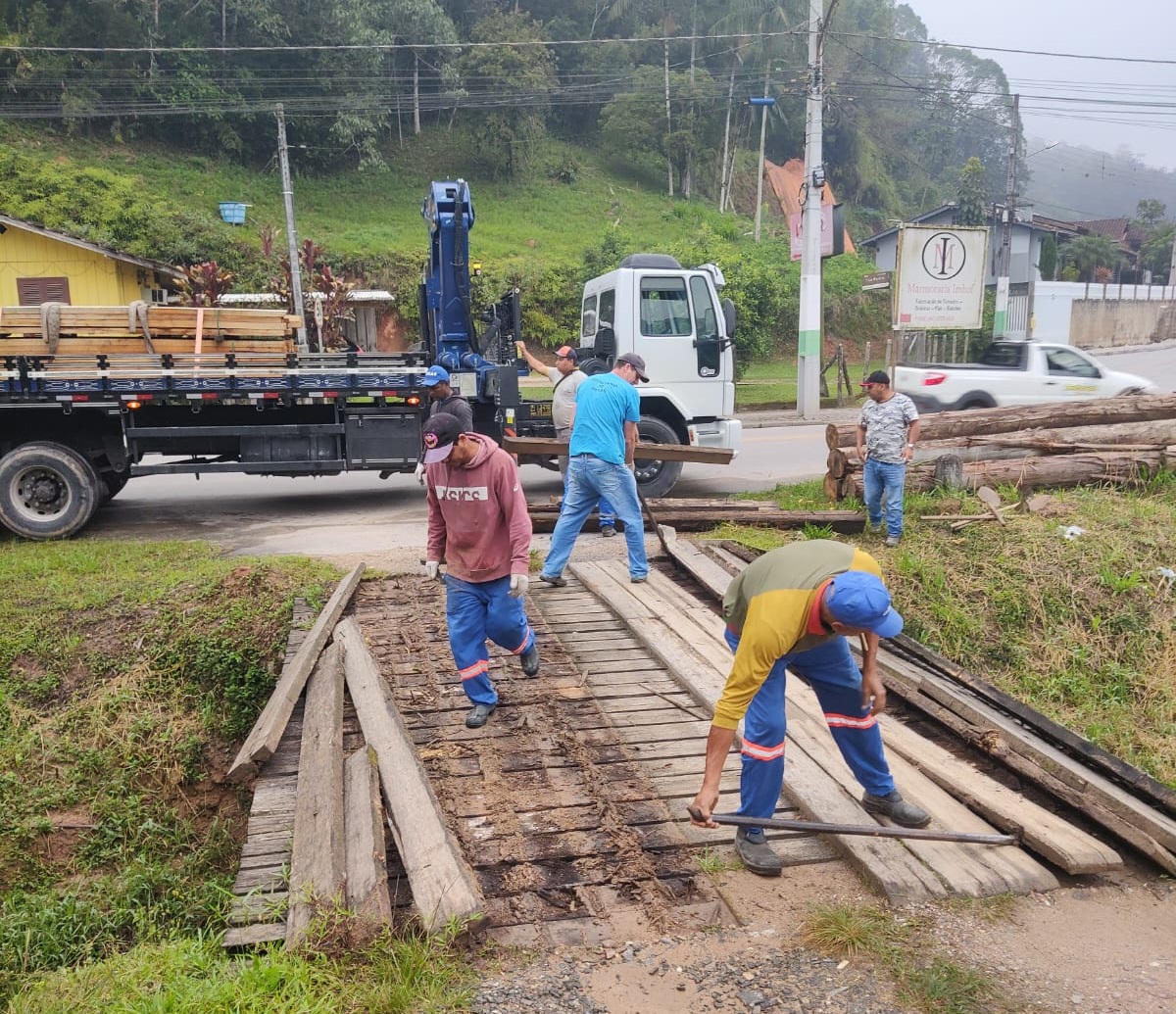 Confira as ações da Secretaria de Obras programadas para esta segunda-feira (04)