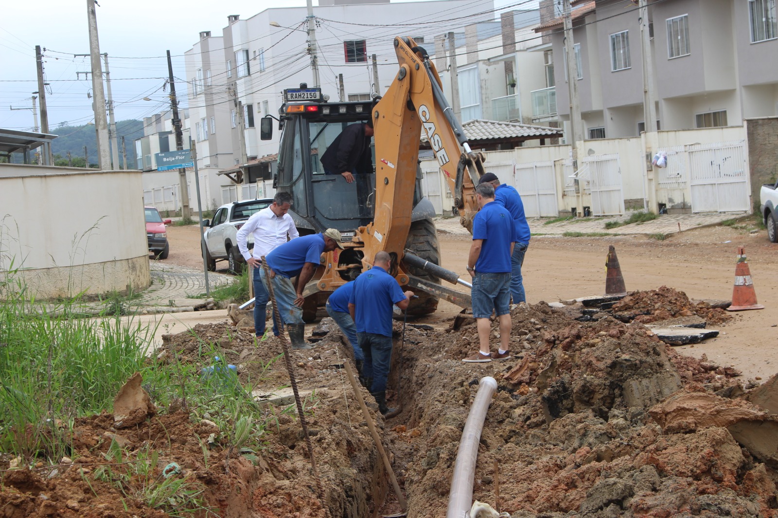 Samae inicia nova rede de água no bairro Rio Branco