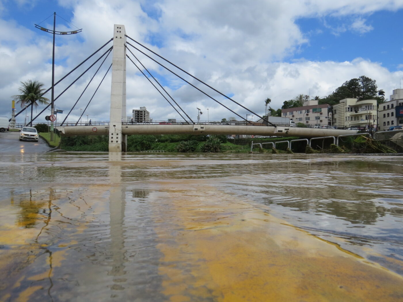 Brusque registrou 539,58 milímetros de chuva em outubro