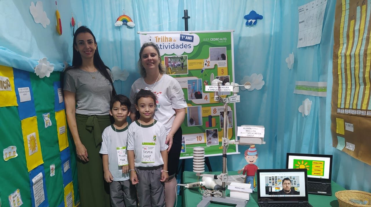 Escolas de Ensino Fundamental Cedro Alto e Paquetá participam da 38ª Feira Estadual de Matemática, em Criciúma