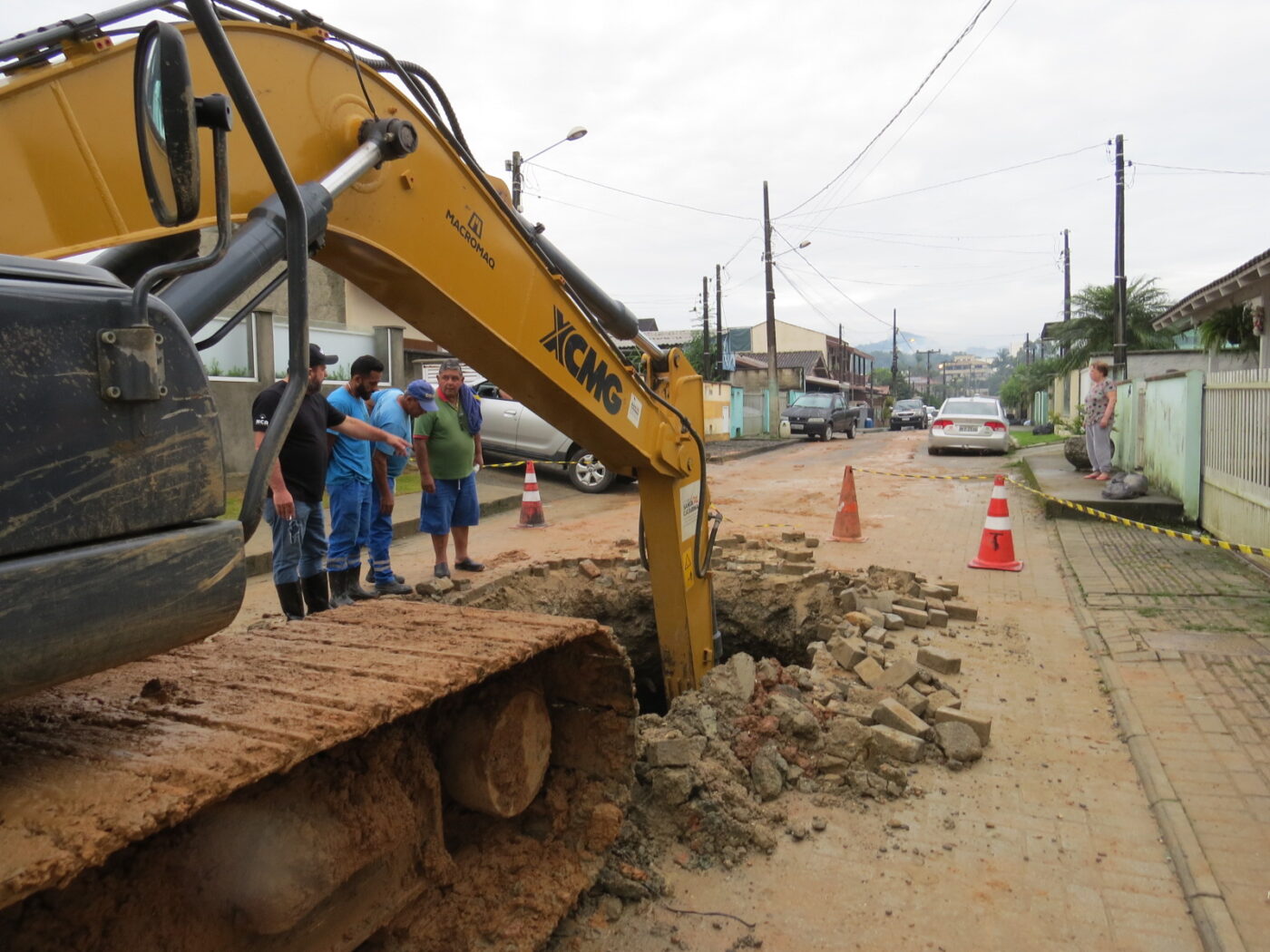 Secretaria de Obras registra cerca de 90 ocorrências de tubulação rompidas