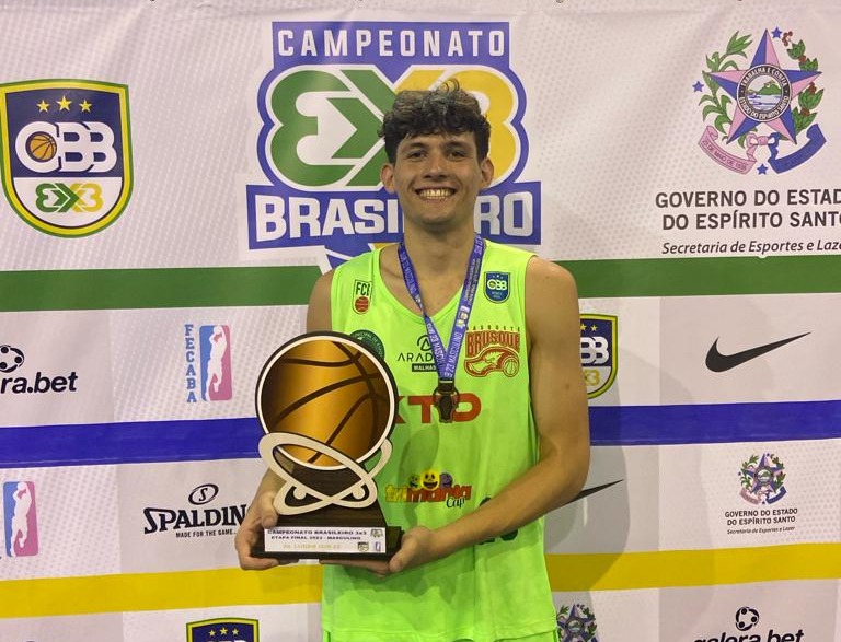 Brusque Basquete KTO é terceiro colocado no Brasileiro 3×3