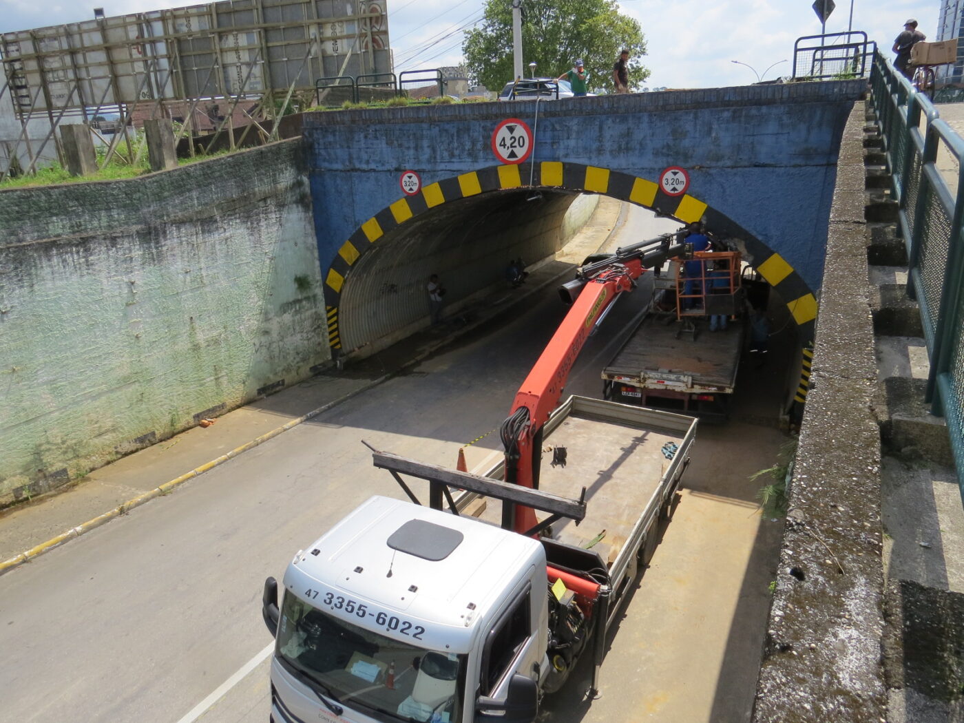 Túnel da ponte do terminal será totalmente liberado hoje