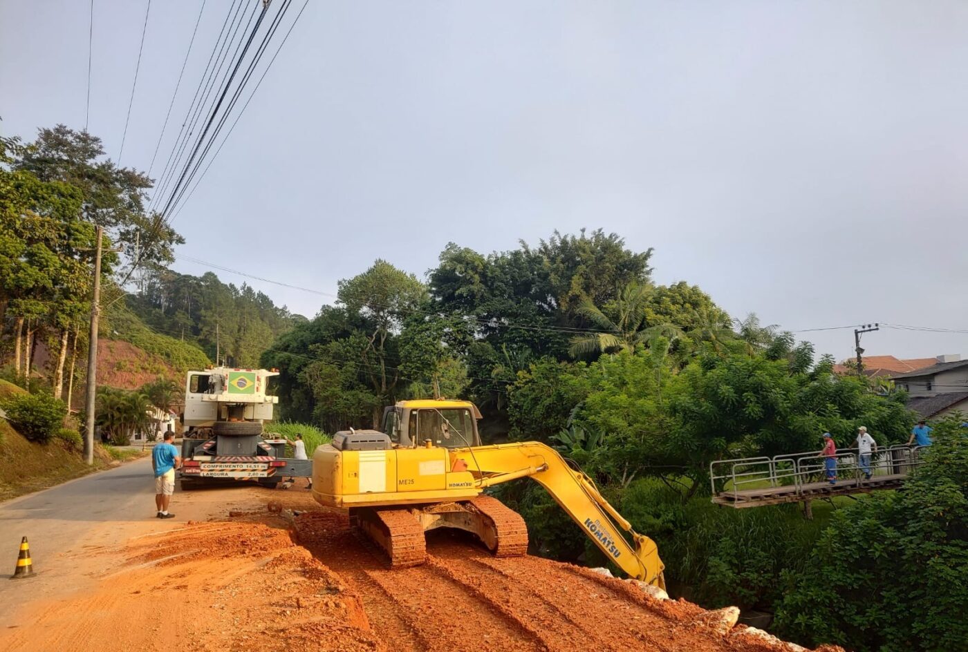 Confira as ações da Secretaria de Obras programadas para esta sexta-feira (09)