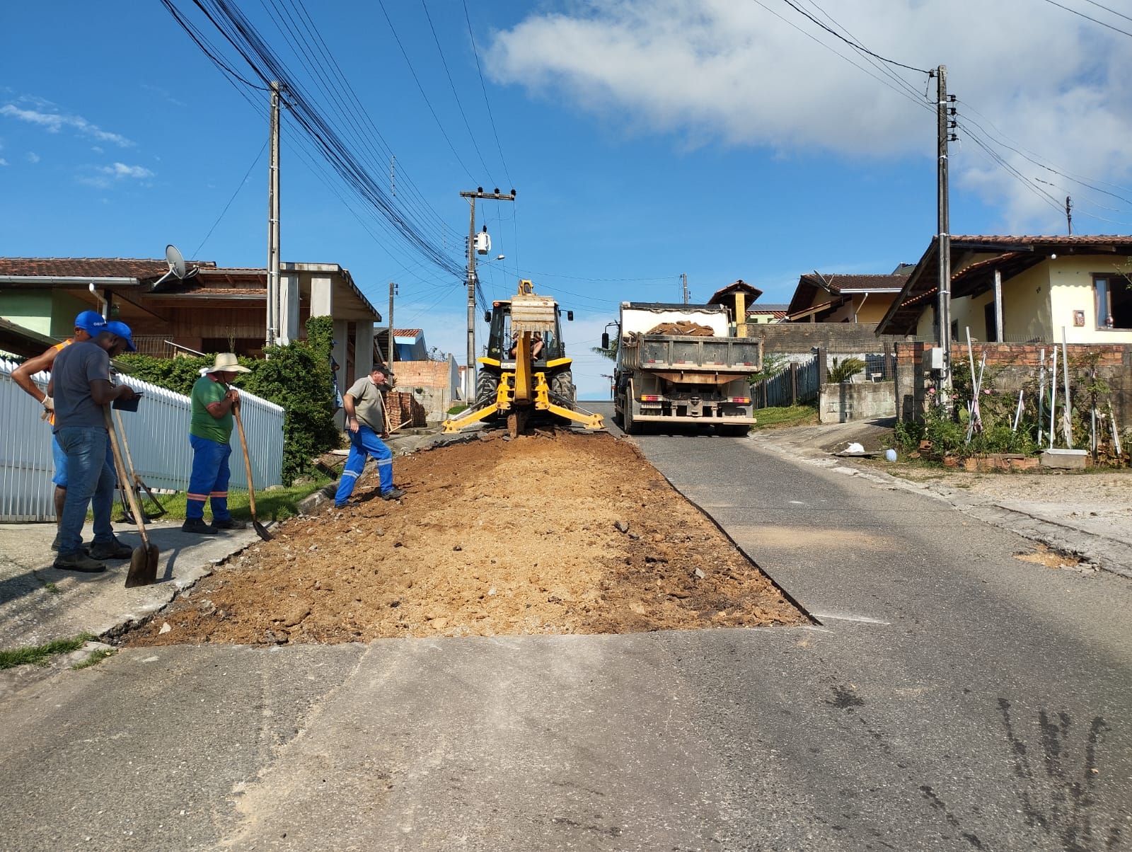 Confira as ações da Secretaria de Obras programadas para esta sexta-feira (16)