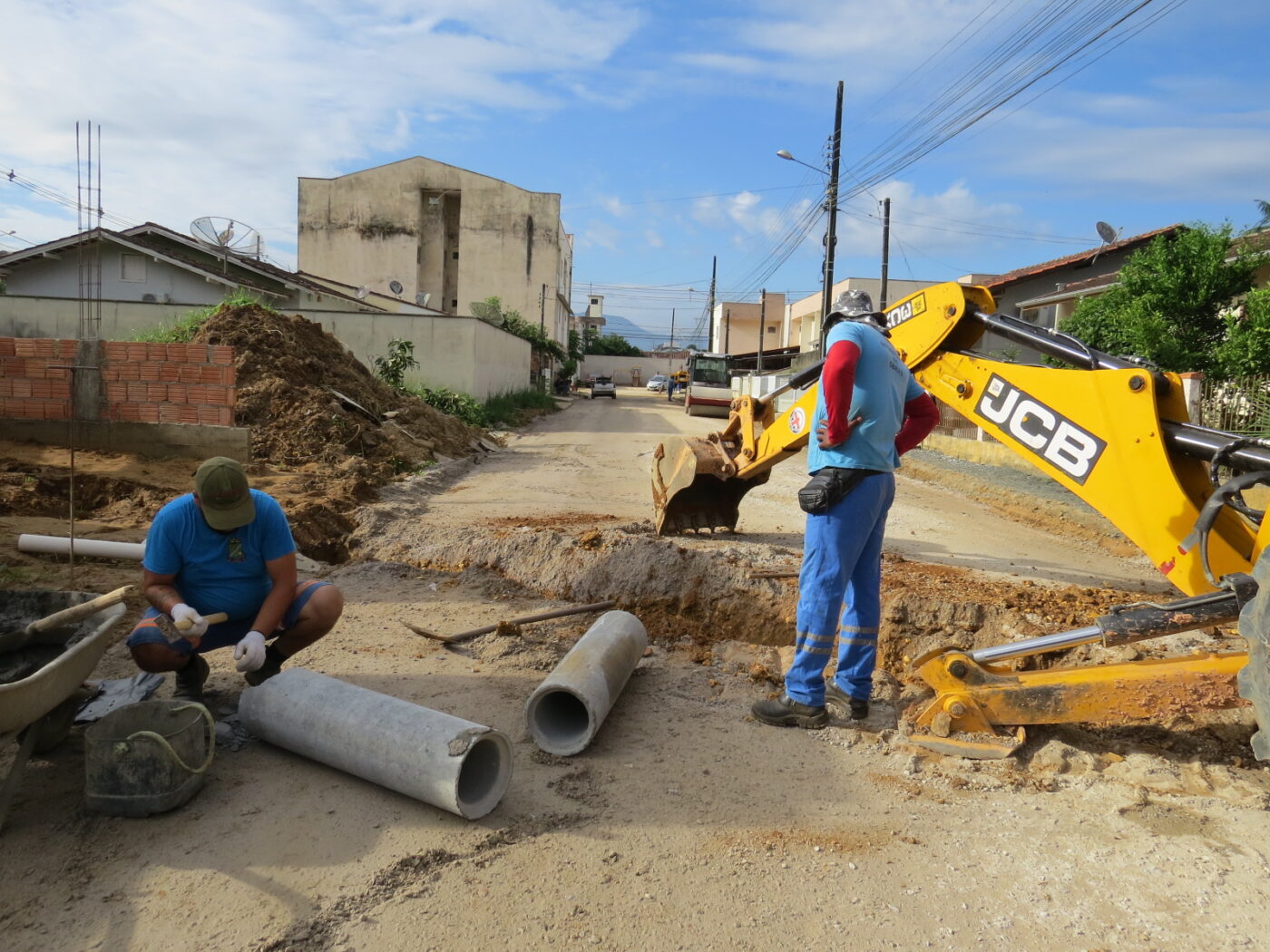 Confira as ações da Secretaria de Obras programadas para esta segunda-feira (26)