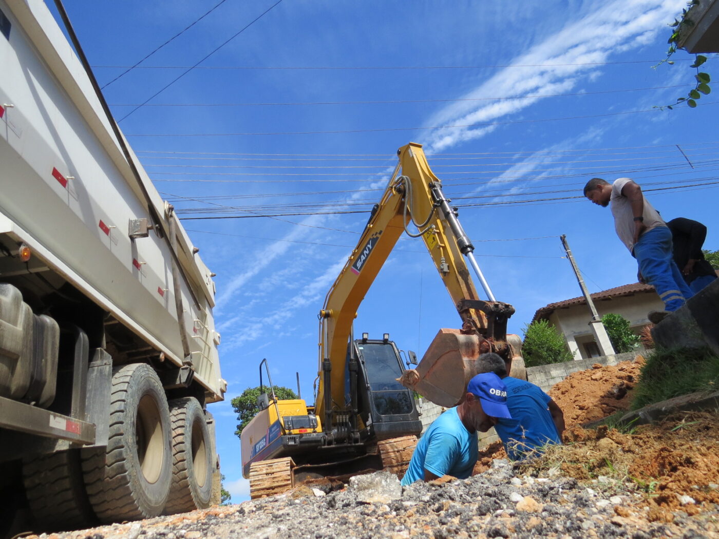 Confira as ações da Secretaria de Obras programadas para esta quinta-feira (07)