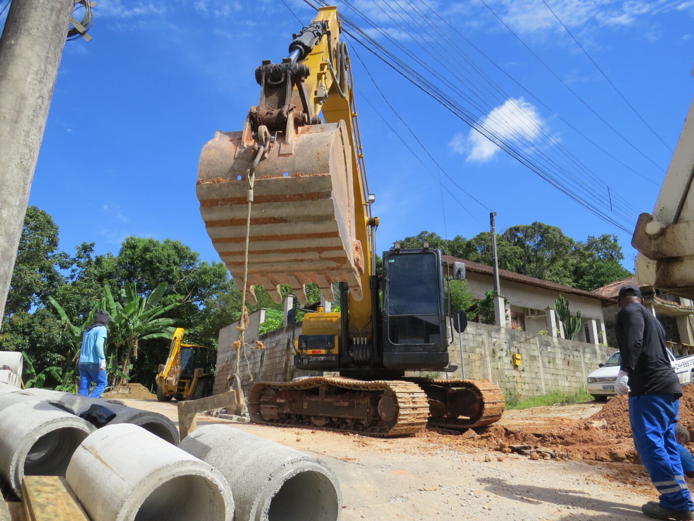 Confira as ações da Secretaria de Obras programadas para esta segunda-feira (04)