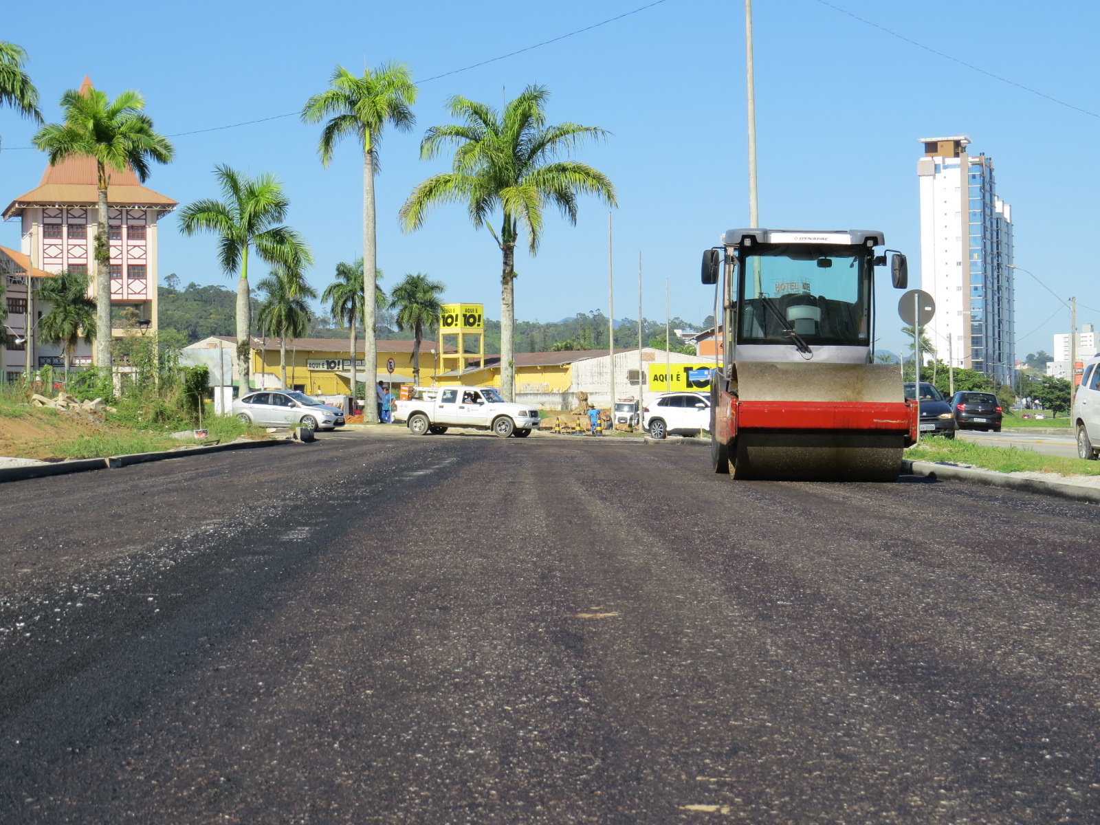 Obras das novas vias de acesso à Rodovia Antônio Heil e Beira Rio chegam a fase final