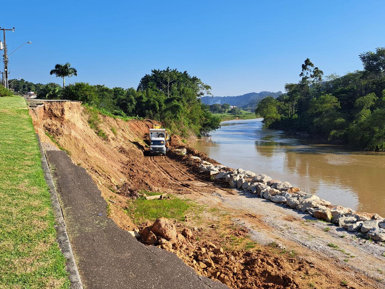 Começam as obras da Beira Rio sentido Dom Joaquim