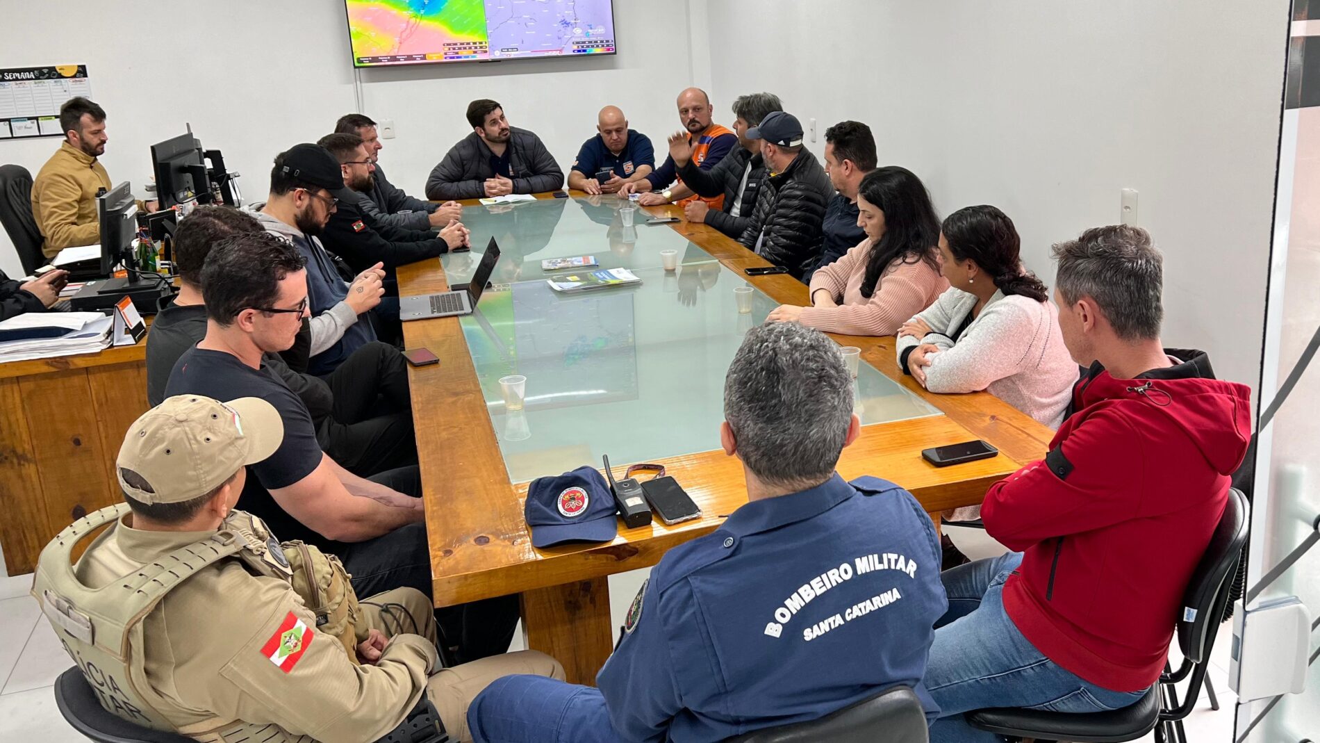 Brusque enfrenta fortes chuvas com resiliência e eficiência em resposta