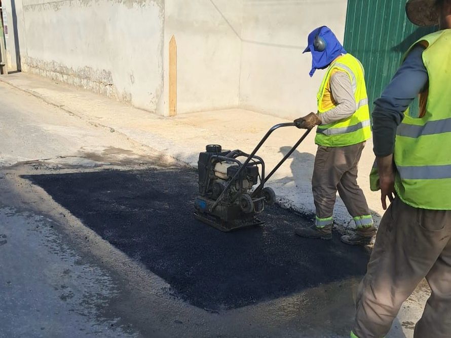 Samae Brusque realiza operação tapa-buracos e recupera 250m² de vias urbanas